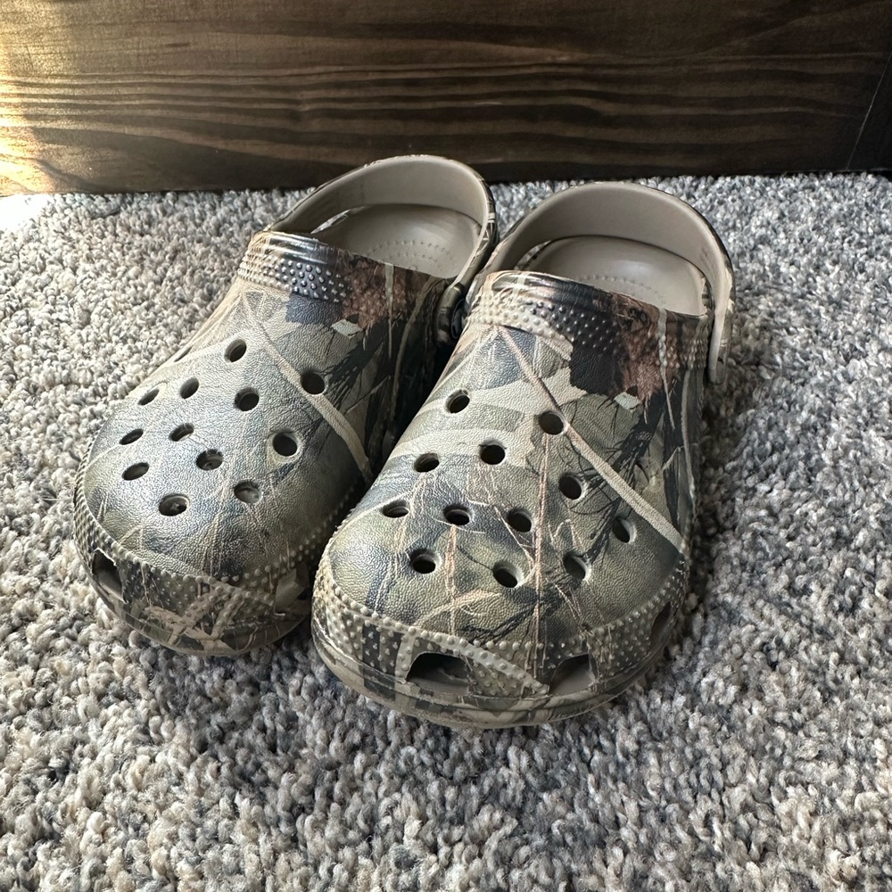 Camo Crocs